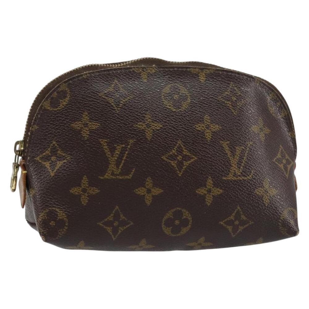 LOUIS VUITTON Monogram Pochette Cosmetic PM Pouch M43998 LV Auth BA8888